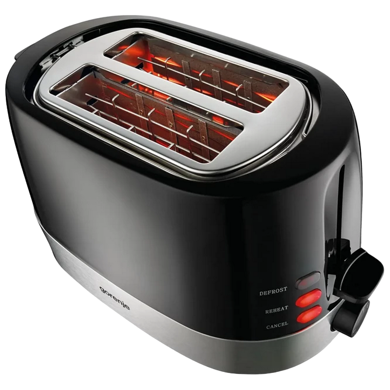 Toster Gorenje T850BK, 850W, Negru [7]