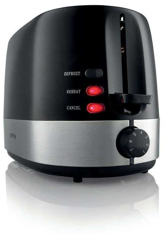 Toster Gorenje T850BK, 850W, Negru [3]