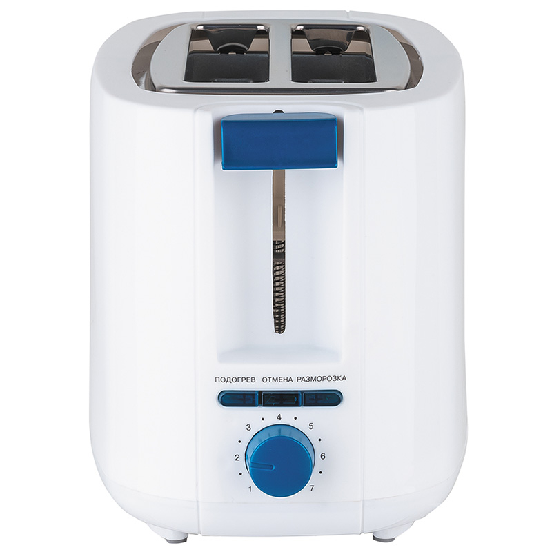 Тостер VITEK VT-1577, 750Вт, Черный/Нержавейка [8]