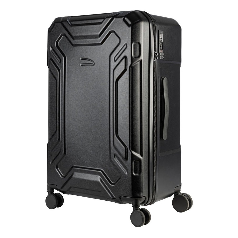 Чемодан Tucano Travel Trolley Iron Rigid M (72 л), Черный [2]