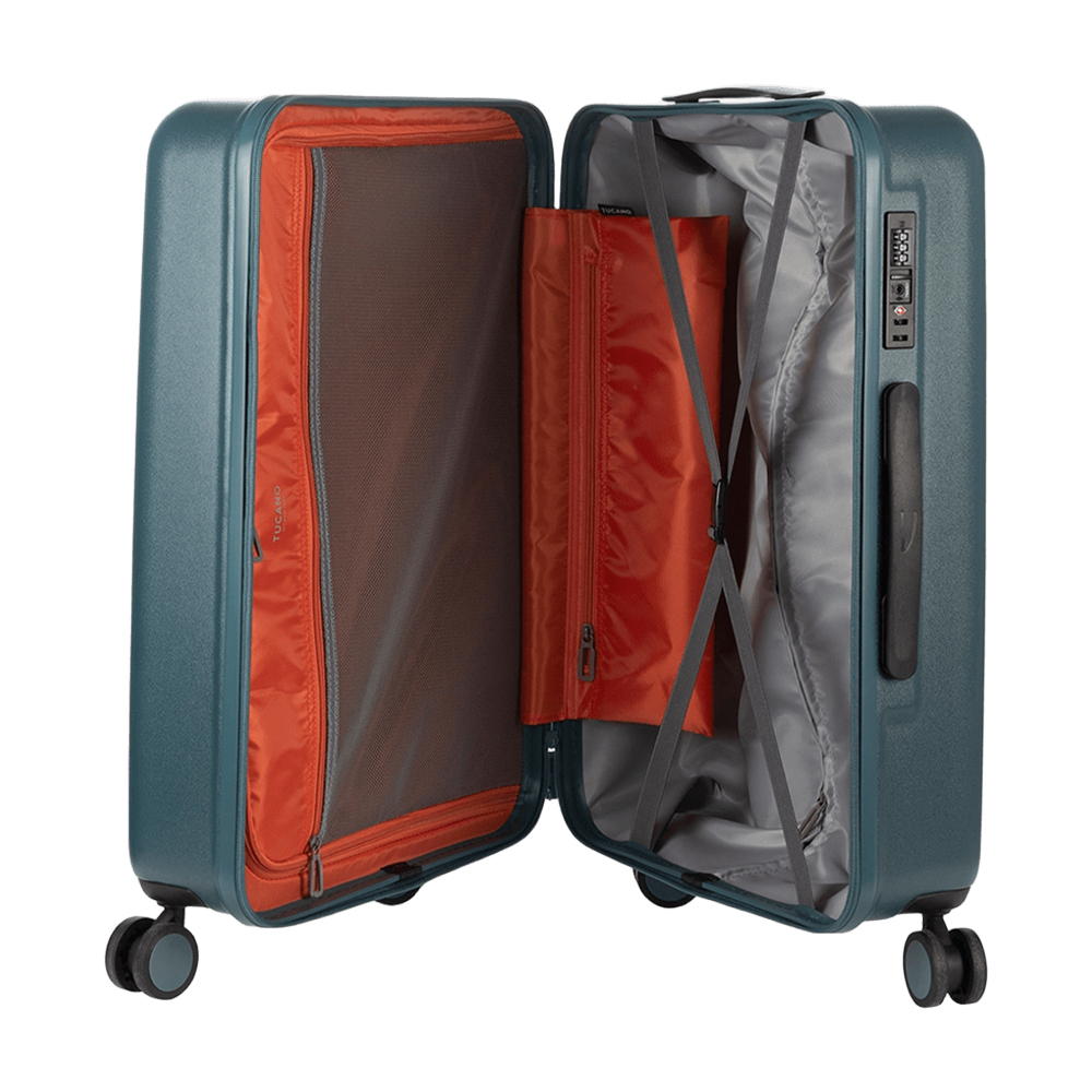 Tucano Travel Trolley Ted Rigid M (62L), Blue [3]