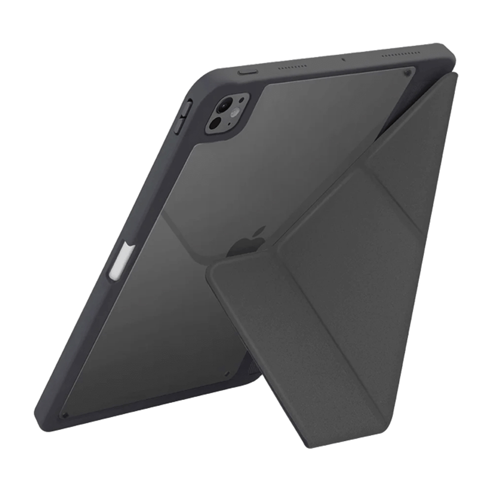 Uniq Чехол для планшета iPad Pro 13 (2024) Moven, Charcoal Grey [2]