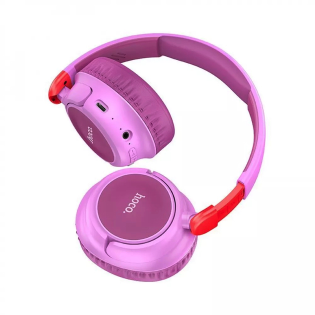W43 Adventure BT headphones purple [1]