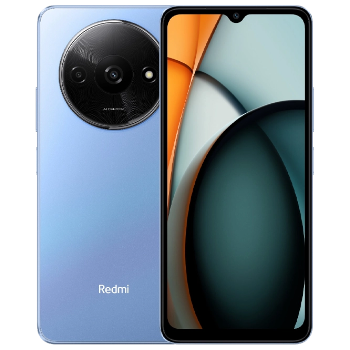 Телефон Xiaomi Redmi A3 3/64 Гб EU Blue Диагональ экрана: 6,71 ", Разрешение экрана: 1650x720, Макс. разрешение камеры: 8 MP, Фронтальная камера: 5 MP, Ёмкость аккумулятора: 5000 mAh, Чипсет: Mediatek Helio G36, Программная платформа: Android, [1]