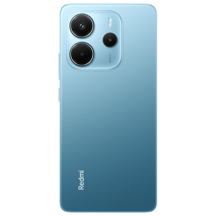 Telefon Xiaomi Redmi Note 14 4G 6/128GB EU Blue Diagonala ecranului: 6,67 ", Rezolutia ecranului: 2400x1080, Max. Rezoluția camerei: 108 MP, Cameră frontală: 20 MP, Capacitate acumulator: 5500 mAh, Chipset: Mediatek Helio G99 Ultra, Platformă software: Android, HyperOS, Grad de protecție: IP54, [5]