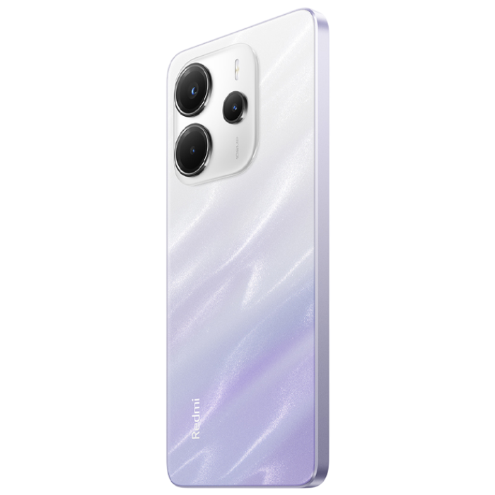 Telefon Xiaomi Redmi Note 14 4G 6/128GB EU Purple Diagonala ecranului: 6,67 ", Rezolutia ecranului: 2400x1080, Max. Rezoluția camerei: 108 MP, Cameră frontală: 20 MP, Capacitate acumulator: 5500 mAh, Chipset: Mediatek Helio G99 Ultra, Platformă software: Android, HyperOS, Grad de protecție: IP54, [6]