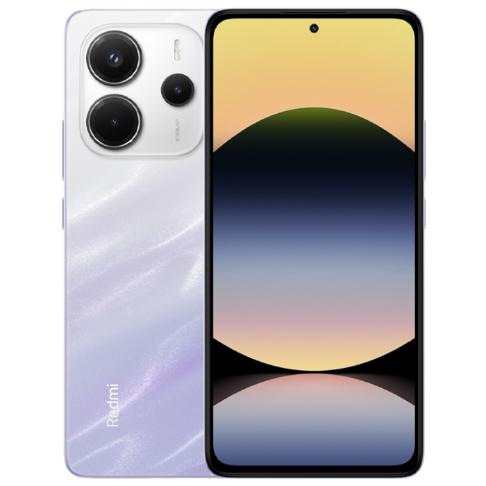 Telefon Xiaomi Redmi Note 14 4G 6/128GB EU Purple Diagonala ecranului: 6,67 ", Rezolutia ecranului: 2400x1080, Max. Rezoluția camerei: 108 MP, Cameră frontală: 20 MP, Capacitate acumulator: 5500 mAh, Chipset: Mediatek Helio G99 Ultra, Platformă software: Android, HyperOS, Grad de protecție: IP54, [1]