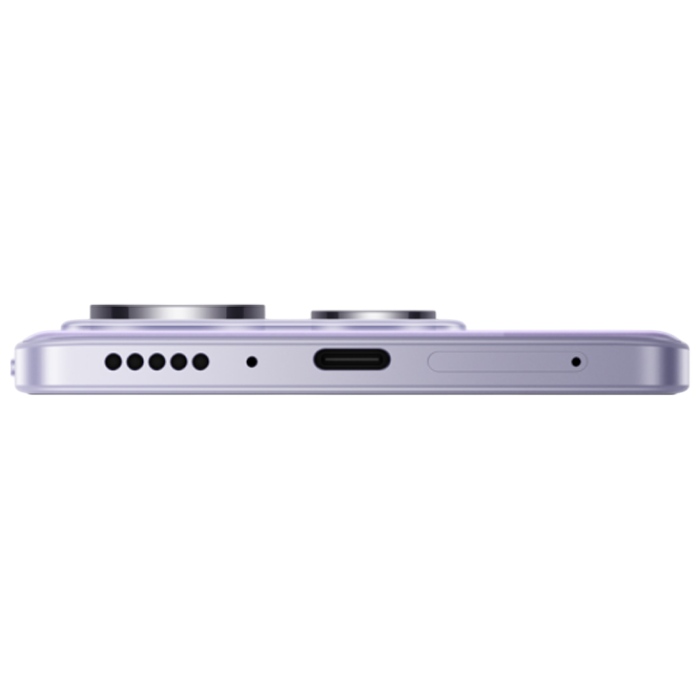 Telefon Xiaomi Redmi Note 14 5G 6/128GB EU Lavender Purple Diagonala ecranului: 6,67 ", Rezolutia ecranului: 2400x1080, Max. Rezoluția camerei: 108 MP, Cameră frontală: 20 MP, Capacitate acumulator: 5110 mAh, Chipset: Mediatek Dimensity 7025 Ultra, Platformă software: Android, HyperOS, Grad de protecție: IP64, [9]