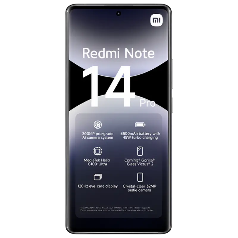 Xiaomi Redmi Note 14 Pro 8/256 GB Black [3]