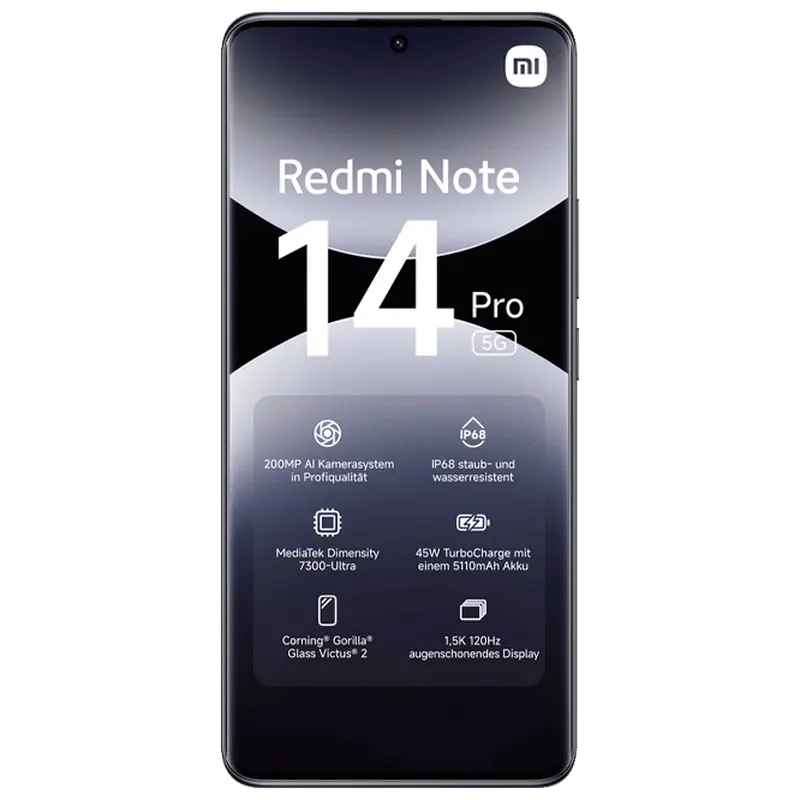 Xiaomi Redmi Note 14 Pro+ 5G 8/256 GB Black [5]