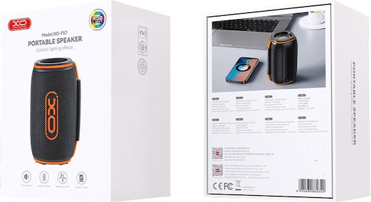 XO F57 Bamboo Outdoor Portable Soundbar 10W  Black+Orange [4]