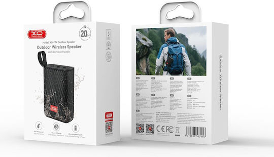 XO F74 Outdoor Waterproof IP66 Portable Wireless Speaker black [2]