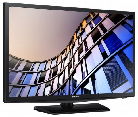 Televizoare si Proiectoare - Televizor Samsung 24" LED SMART TV UE24N4500AUXUA 1366x768 HD Tizen OS Negru (24", Black, 1366x768 HD, SMART TV (Tizen 5.0) PQI 400Hz,, 2 HDMI, 1 USB (foto, audio, video, USB recording), DVB-T/T2/C/S2, OSD Language: ENG, RO, RU, Speakers 6W, 4.4 Kg, VESA 75x75),