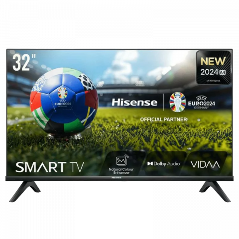 Televizoare si Proiectoare - Televizor Hisense 32" LED SMART TV 32A4N 1366x768 HD Ready VIDAA OS Negru 32'' DLED 1366x768 HD, SMART TV (VIDAA OS), 3 HDMI 2.1, 2 USB, Wi-Fi (802.11 b/g/n 2.4 GHz), DVB-T/T2/C/S2, OSD Language: ENG, RU, RO Speakers 2x7W, 4.1 Kg)