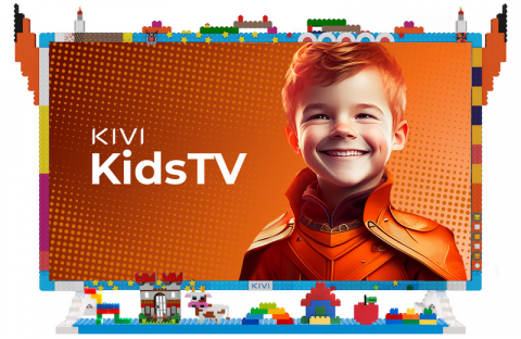 Televizoare si Proiectoare - Televizor KIVI 32" LED SMART TV KidsTV 1920x1080 FHD Android TV Albastru (32'' DLED 1920x1080 FHD, SMART TV (Android TV 11), 3x HDMI, 2x USB, Headphone jack 3.5 mm, WiFi, DVB-T/T2/C, OSD Language: ENG, RU, RO, Speakers 2x8W Dolby Audio, Smart remote control with Voice control, VESA 200x100, 4.5 Kg)