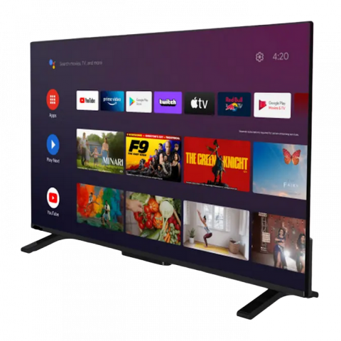 Televizoare si Proiectoare - Televizor OZON 32" LED SMART TV H32S6000R 1366x768 HD Android TV Negru Diagonala ecranului: 32 ", Rezoluția Display-ului: 1366x768 HD, Telecomandă: Da, Platformă software: Android TV, Boxe încorporate: Da, USB Type-A: 2x,