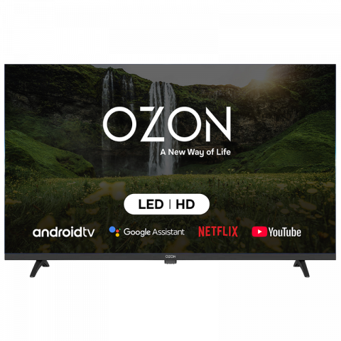 Televizor OZON 32" LED SMART TV H32S6000R 1366x768 HD Android TV Negru Diagonala ecranului: 32 ", Rezoluția Display-ului: 1366x768 HD, Telecomandă: Da, Platformă software: Android TV, Boxe încorporate: Da, USB Type-A: 2x, [6]