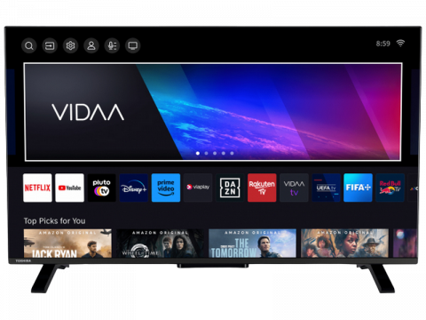 Televizoare si Proiectoare - Televizor TOSHIBA 40" LED SMART TV 40LV2463DG FHD 1920x1080 VIDAA OS Negru 40" DLED, Black, 1920x1080 FHD, SMART TV (VIDAA OS), 2 HDMI, 2 USB, DVB-T/T2/C/S2, OSD Language: ENG, RO, RU, Dolby Audio Speakers 2x8W, VESA 100x100, 5.7 Kg )