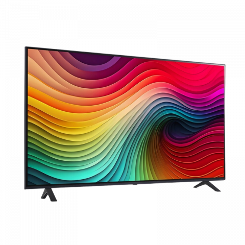 Televizoare si Proiectoare - Televizor LG 43" LED SMART TV 43NANO81T6A Nanocell 4K 3840 x 2160 webOS Negru (43" IPS, Direct LED, Nano Cell display, Black, 4K UHD 3840x2160, SMART TV (webOS 24), Active HDR, 3 HDMI, 2 USB, Smart Remore control MR24, WiFi 802.11ac, DVB-T2/C/S2, OSD Language: ENG, RU, RO, Speakers 2x10W, VESA 300x200, 11.6Kg)