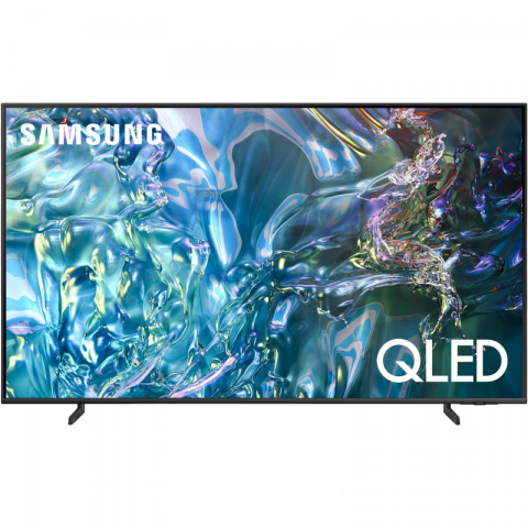 Samsung - Televizor Samsung 43" LED SMART TV QE43Q60DAUXUA QLED 4K 3840x2160 Tizen OS Negru (43" VA, Black, QLED 3840x2160 4K, ELED, UHD, SMART TV (Tizen 8.0 OS), 3 HDMI, 2 USB, DVB-T/T2/C/S2, OSD Language: ENG, RO, RU Speakers 20W (10 W x 2), SolarCell remote control, VESA 200x200, 8.5Kg)