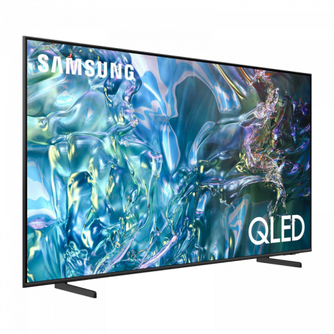 Televizor Samsung 43" LED SMART TV QE43Q60DAUXUA QLED 4K 3840x2160 Tizen OS Negru (43" VA, Black, QLED 3840x2160 4K, ELED, UHD, SMART TV (Tizen 8.0 OS), 3 HDMI, 2 USB, DVB-T/T2/C/S2, OSD Language: ENG, RO, RU Speakers 20W (10 W x 2), SolarCell remote control, VESA 200x200, 8.5Kg) [1]