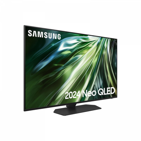 Televizor Samsung 43" LED SMART TV QE43QN90DAUXUA Mini LED 4K 3840x2160 Tizen OS Negru (43" VA, Black, MiniLED 3840x2160 4K UHD Premium, 144 Hz, Direct Full Array, 10 bit, SMART TV (Tizen OS), FreeSync Premium Pro, 4x HDMI v2.1, 2 USB v2.0, DVB-T/T2/C/S2, OSD Language: ENG, RO, RU Speakers 2.2 CH 40W+subwoofer, Premiun Solar Smart remote control, VESA 200x200, 8.5 Kg) [4]