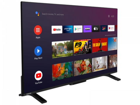 Televizor TOSHIBA 43" LED SMART TV 43UA2363DG HDR 4K 3840 x 2160 Android TV Negru (43" DLED, Black, 3840x2160 UHD, TPQ 2200 Hz, SMART TV (Android TV 11), 3 HDMI, 2 USB, Tru Resolution, Tru Microdimming, DVB-T/T2/C/S2, Dolby Vision, OSD Language: ENG, RO, RU, Dolby Atmos, Speakers 2x8W Powered by Onkyo, VESA 100x100, 7 Kg ) [2]