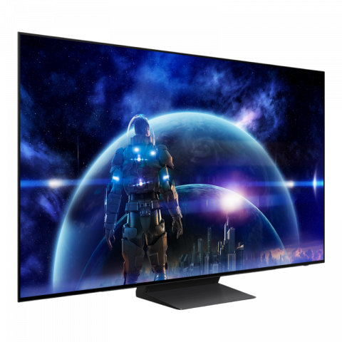 Televizor Samsung 48" OLED SMART TV QE48S90DAEXUA Quantum Dot OLED 4K 3840x2160 Tizen OS Negru Diagonala ecranului: 48 ", Rezoluția Display-ului: 3840x2160 4K UHD, Tip panou: OLED, Telecomandă: Da, Platformă software: Tizen, Wi-Fi: Da, USB Type-A: 2x, [2]