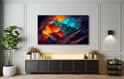 Televizor KIVI 50" LED SMART TV 50U770QB QLED 4K 3840x2160 Android TV Negru Diagonala ecranului: 50 ", Rezoluția Display-ului: 3840x2160 4K UHD, Tip panou: QLED, Platformă software: Android TV, [5]