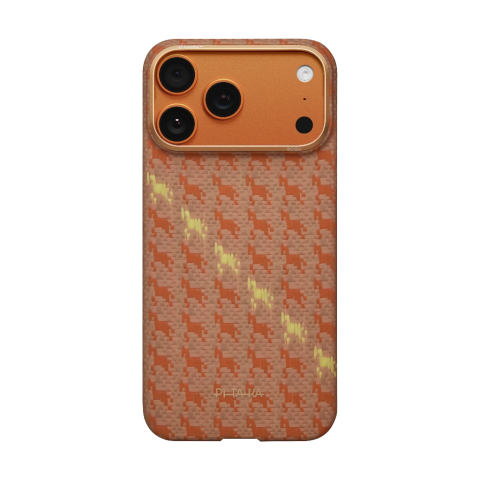 Accesorii Telefoane - Pitaka Ultra-Slim Case for  iPhone 17 Pro Max Amber