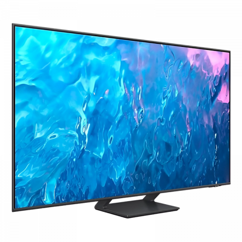 Televizor Samsung 55" LED SMART TV QE55Q70DAUXUA QLED 4K 3840x2160 Tizen OS Gri (55" VA, Titan Grey, QLED, 3840x2160 4K UHD Premium, ELED, 120 Hz, SMART TV (Tizen OS), FreeSync Premium Pro, 4x HDMI v2.1, 2 USB v2.0, DVB-T/T2/C/S2, OSD Language: ENG, RO, RU Speakers 2x10W, Solar Smart remote control, VESA 200x200, 16.1Kg) [1]