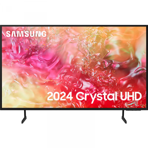Televizor Samsung 55" LED SMART TV UE55DU7100UXUA 4K 3840x2160 Tizen OS Titan (55" VA, ELED, Black, 3840x2160 UHD Smart TV (Tizen 8.0 OS), HDR10+, HLG, 3 HDMI, 1 USB,DVB-T/T2/C/S2, OSD Language: ENG, RO, RU, Speakers 2x10W Dolby Digital Plus, 13.2Kg) [2]
