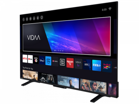 Tелевизор TOSHIBA 55" LED SMART TV 55QV2363DG QLED 4K 3840x2160 VIDAA OS Чёрный (55" QLED Display, Black, 3840x2160 UHD, SMART TV (VIDAA OS), 3 HDMI, 2 USB, Tru Resolution, Tru Microdimming, DVB-T/T2/C/S2, OSD Language: ENG, RO, RU, Dolby Audio, Speakers 2x10W, VESA 200x200, 12.4 Kg) [2]