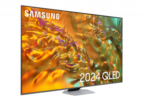 Televizor Samsung 65" LED SMART TV QE65Q80DAUXUA QLED 4K 3840x2160 Tizen OS Negru (65" Black, QLED 3840x2160 4K UHD Premium, 120 Hz, Full Array, SMART TV (Tizen 8.0 OS), 4x HDMI, 2 USB 2.0, DVB-T/T2/C/S2, OSD Language: ENG, RO, RU Speakers 2.2.2 CH 60W (2*10W x2) +subwoofer 2x10W, SolarCell remote, VESA 400x300, 19.4 Kg) [1]