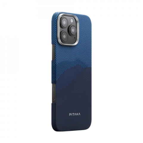 iPhone 16 Pro Max - Чехол Pitaka StarPeak Tactile Woven для iPhone 16 Pro max Over the horizon 