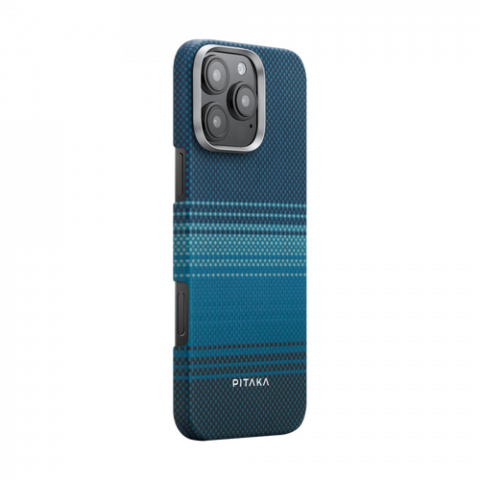 iPhone 16 Pro Max - Чехол Pitaka Tactile Woven для iPhone 16 Pro max  Moonrise
