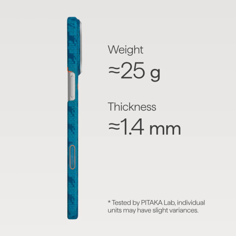 Pitaka Ultra-Slim Case for  iPhone 17 Pro Max Indigo [2]
