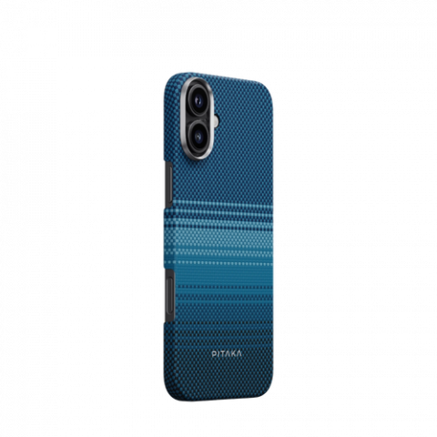 Электроника - Чехол Pitaka Tactile Woven для iPhone 16 Moonrise