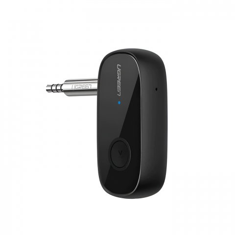 Audio - UGREEN Adapter Audio APTX with Mic Bluetooth 5.0 Receiver, Black