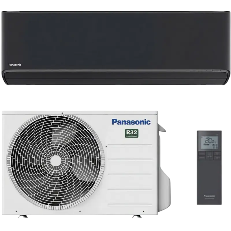 Бытовая техника - Air conditioner Panasonic Etherea XZ35ZKEW-H, 12000 BTU, ECONAVI, nanoe-X, Negru