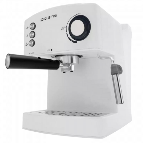 Кофеварка эспрессо Polaris PCM1527 White, 850 W [7]