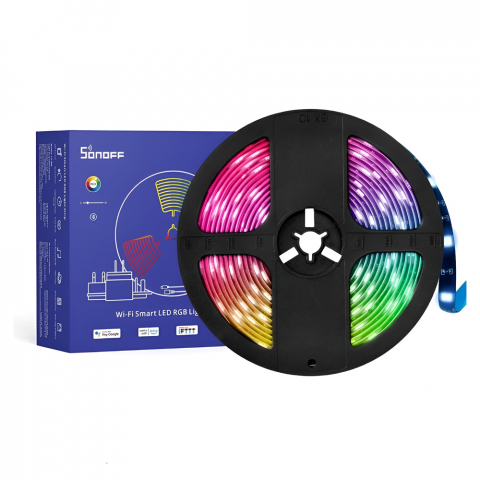 Iluminare decorativa - Sonoff Smart LED RGB Light Strip L2 5M Wi-Fi Waterproof (L2-5M)