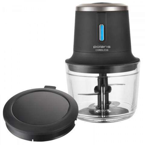 Electrocasnice bucatarie - Blender Tocător Polaris PFC0408 CordLessBlack, 400 W