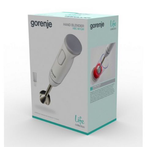 Погружной блендер Gorenje HBC561QW, 560 Вт [9]