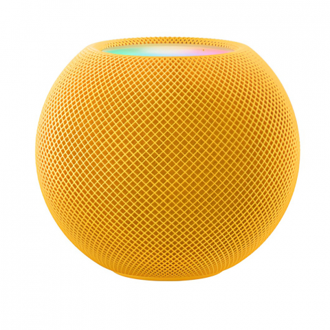 Boxe Smart - Apple HomePod Mini, Yellow