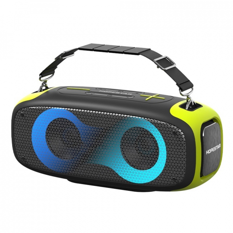 Audio - Boxa portabila Hopestar Speaker A30 Party, 50W, Negru si Verde