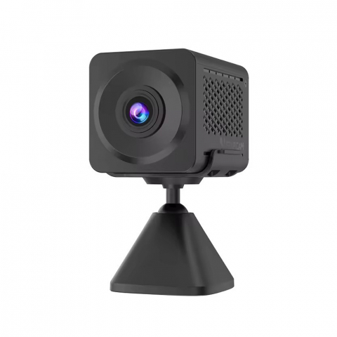 Mini Wifi Security Camera Ai Motion Detection 3MP, App OKAM, Black [1]
