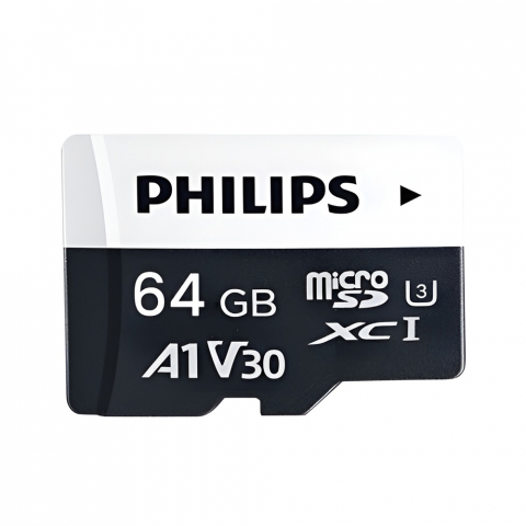 Computere - PHILIPS MicroSD Card UHS-I (U3) (V30) 64GB
