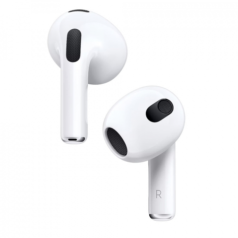 Casti fara fir Apple AirPods 3 with Lightning Charging Case Alb [2]
