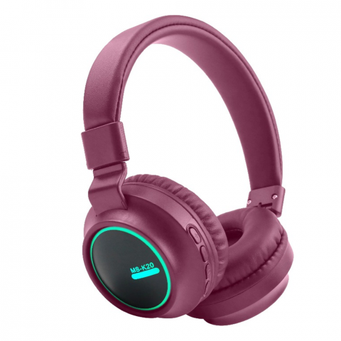 Accesorii Telefoane - Casti fara fir Musen on ear MS-K20, Rosu
